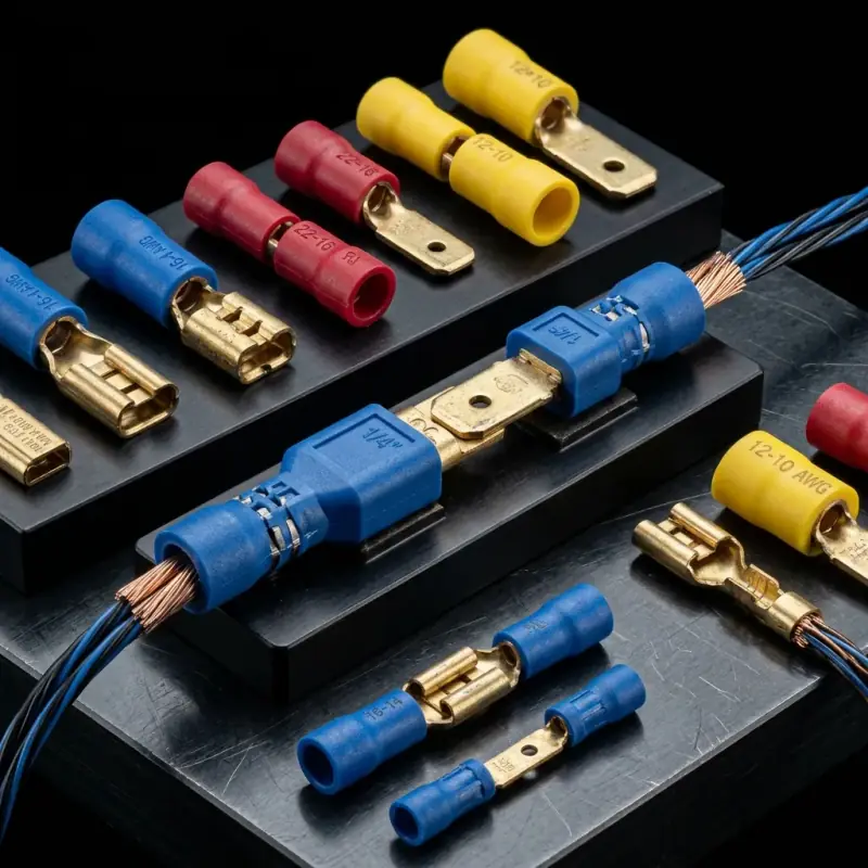 Disconnect Terminals Fully Insulated