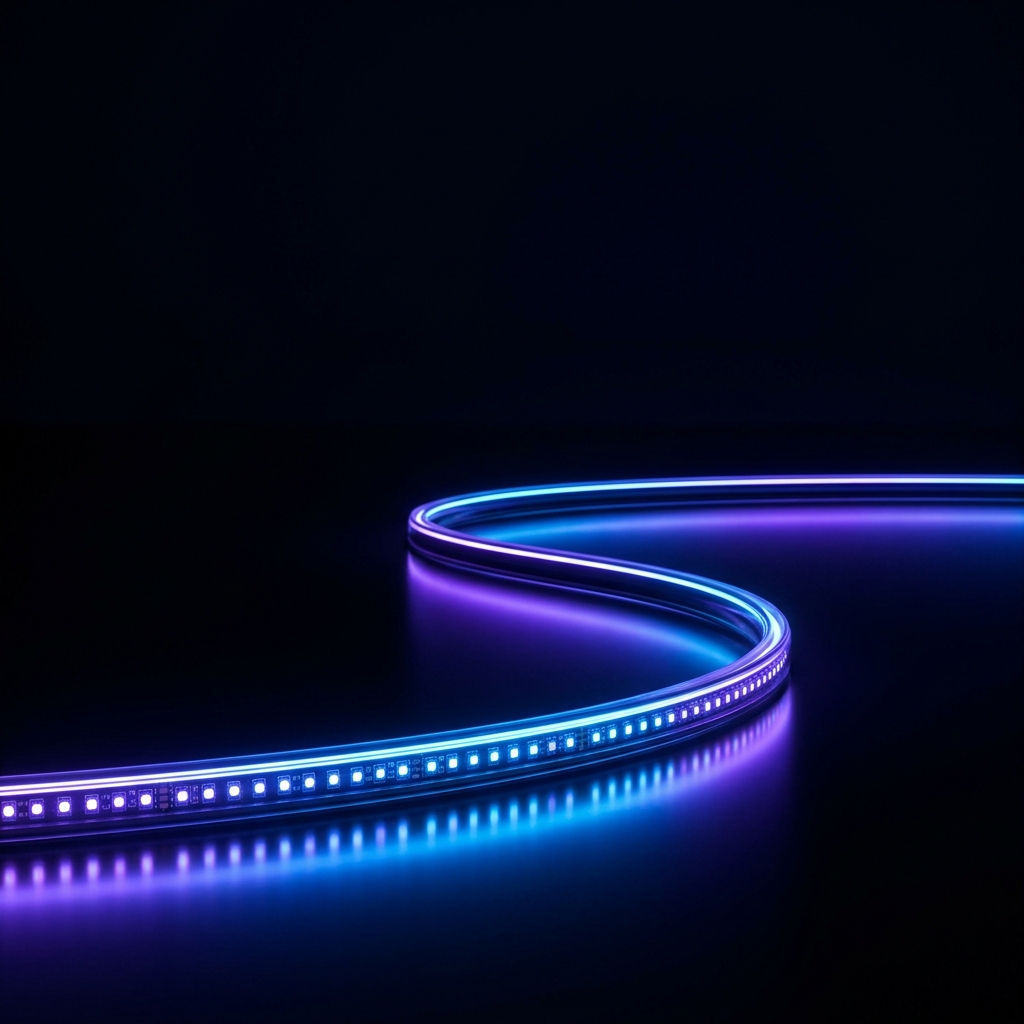 LED strip lighting product showcase