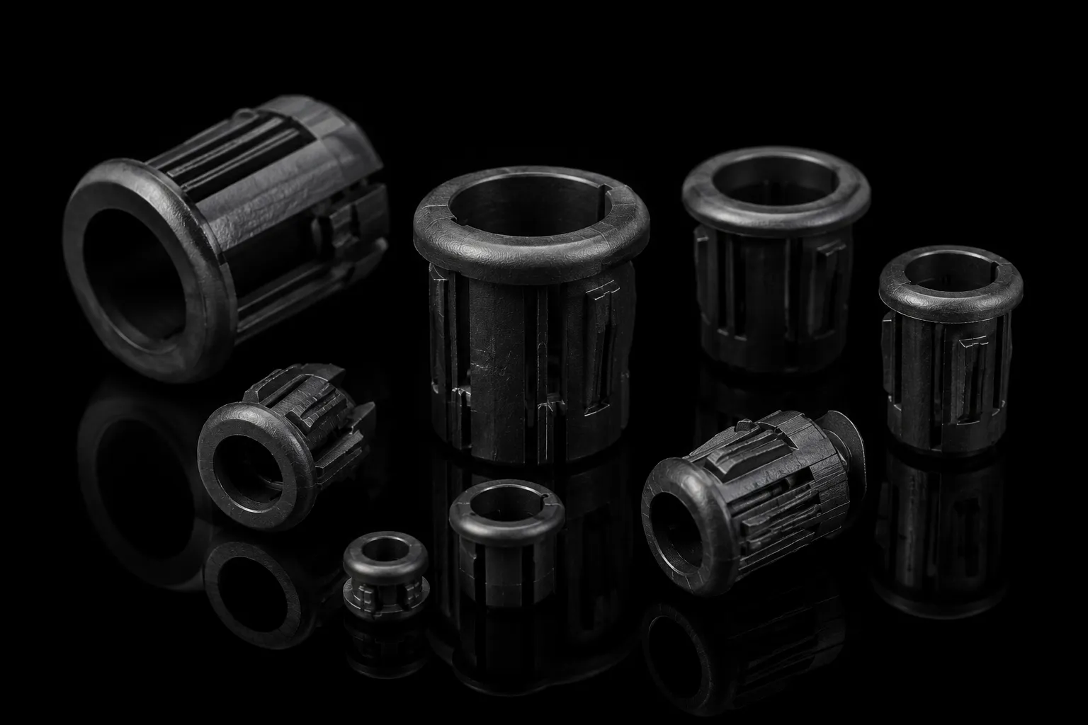 Snap-In Nylon Bushings