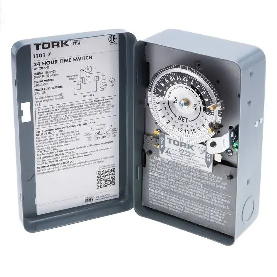 Tork 1101 7-Day Time Switch 40A